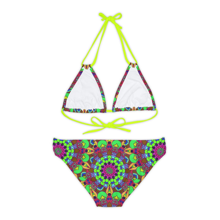 Mandala Bikini Set - Vibrant Floral Art All Over Prints - Blululi