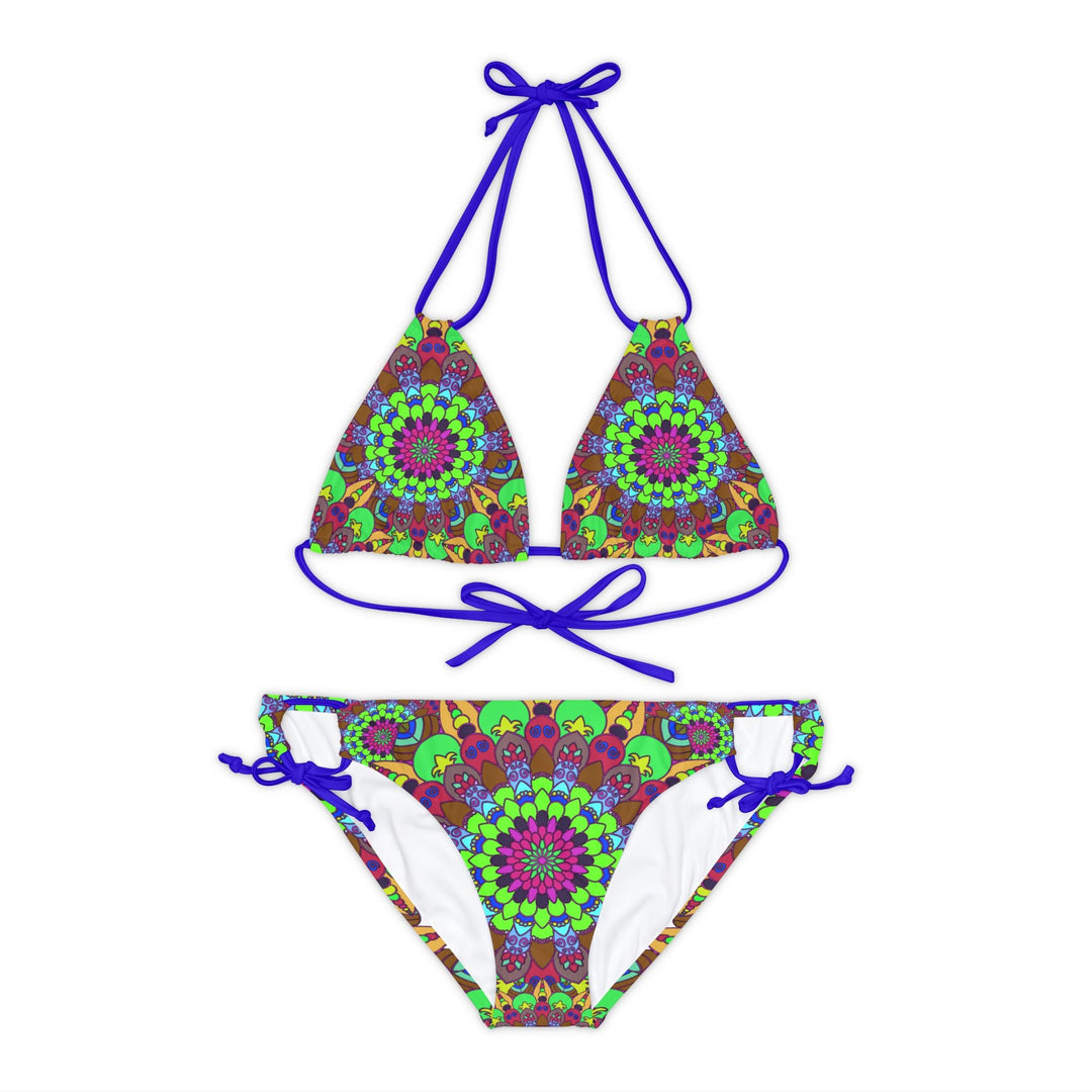 Mandala Bikini Set - Vibrant Floral Art All Over Prints - Blululi