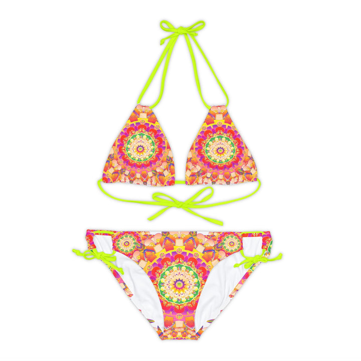 Mandala Bikini Set - Vibrant Floral Art All Over Prints - Blululi