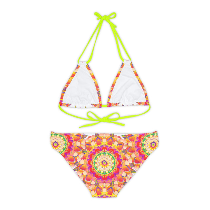 Mandala Bikini Set - Vibrant Floral Art All Over Prints - Blululi