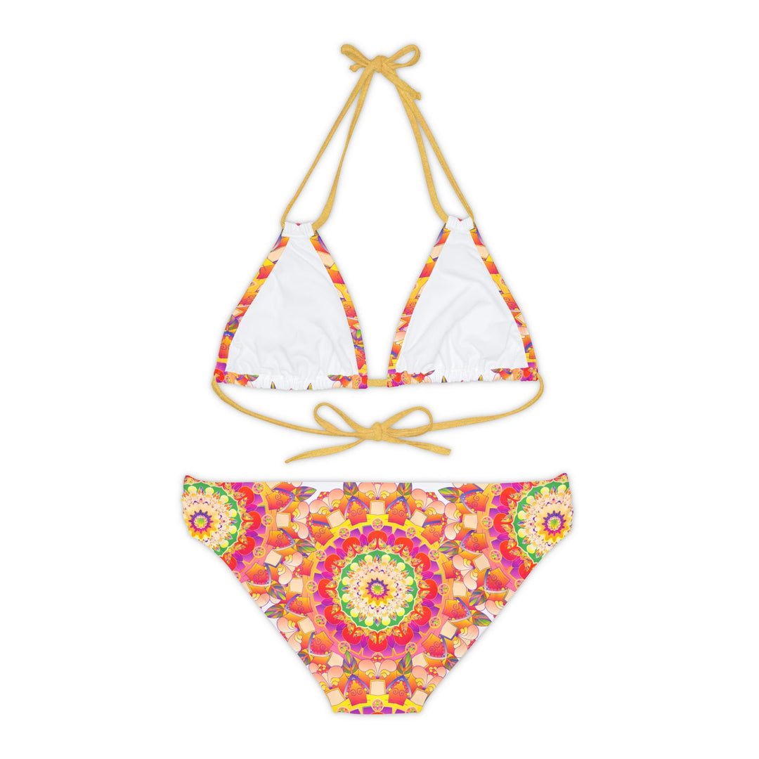 Mandala Bikini Set - Vibrant Floral Art All Over Prints - Blululi