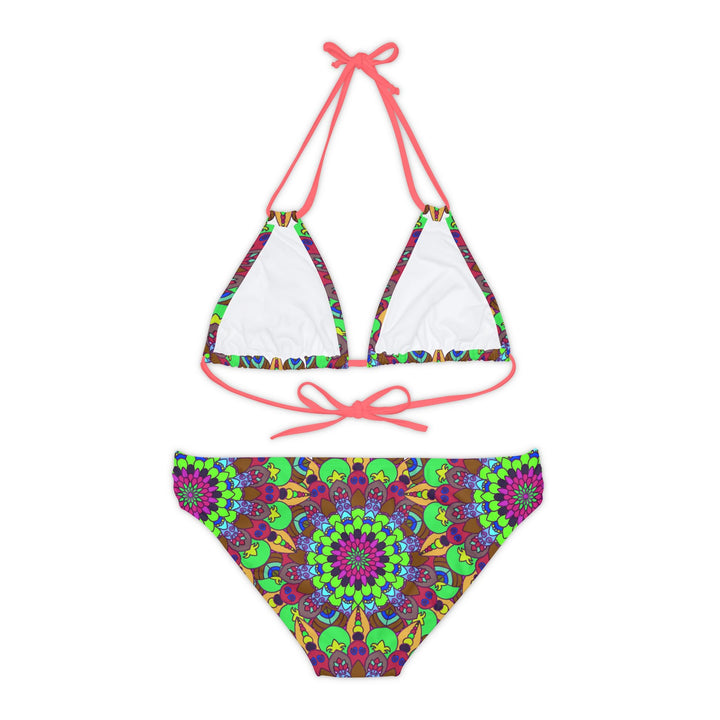 Mandala Bikini Set - Vibrant Floral Art All Over Prints - Blululi