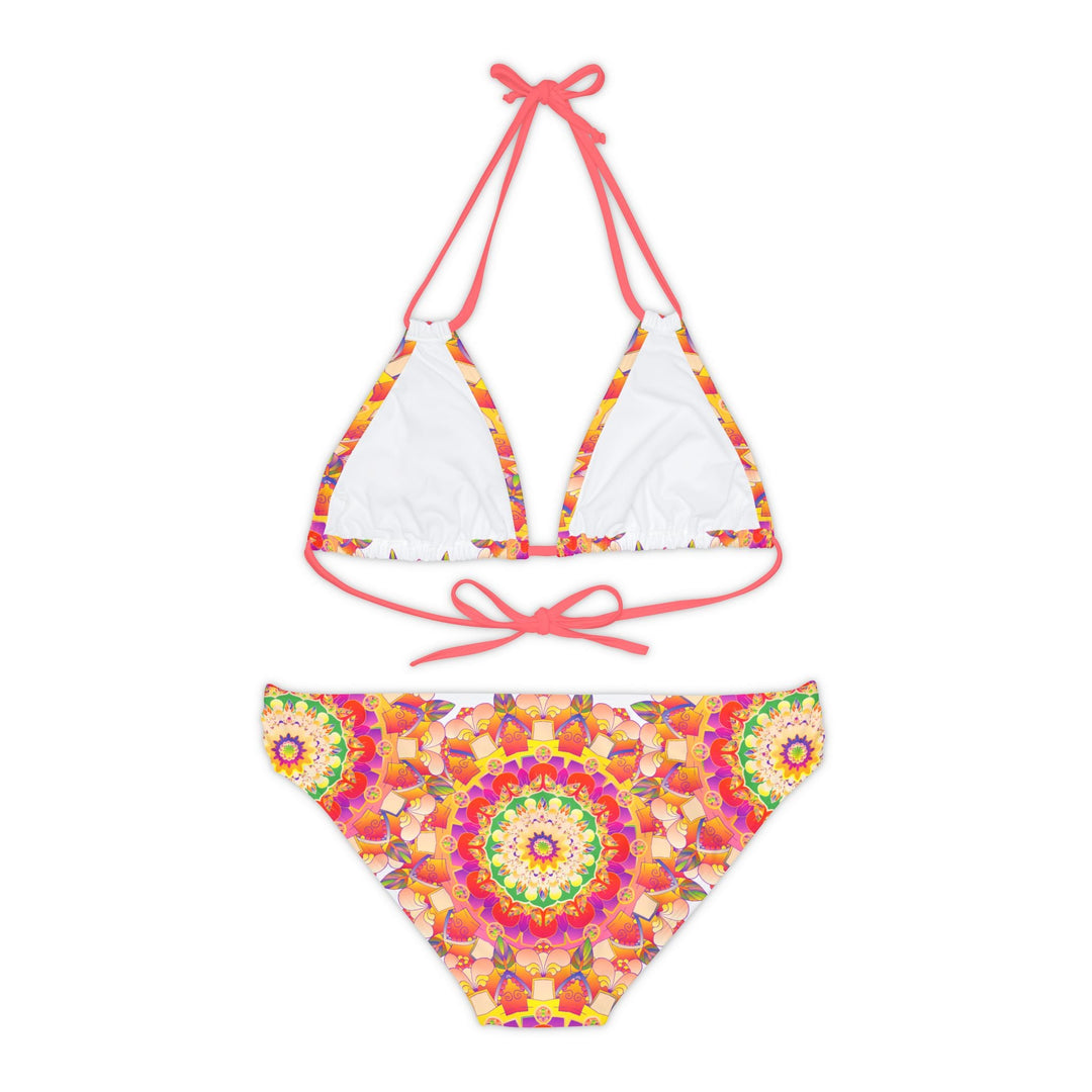 Mandala Bikini Set - Vibrant Floral Art All Over Prints - Blululi