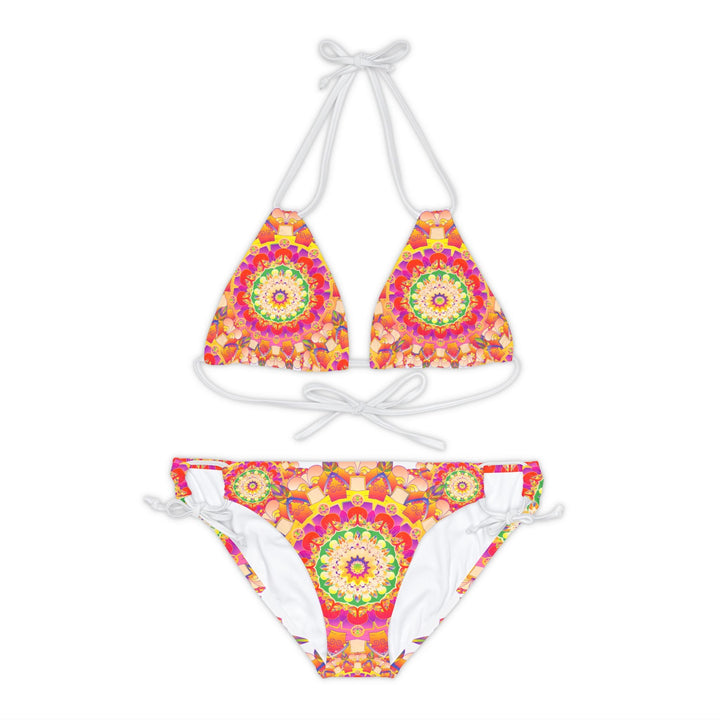 Mandala Bikini Set - Vibrant Floral Art All Over Prints - Blululi