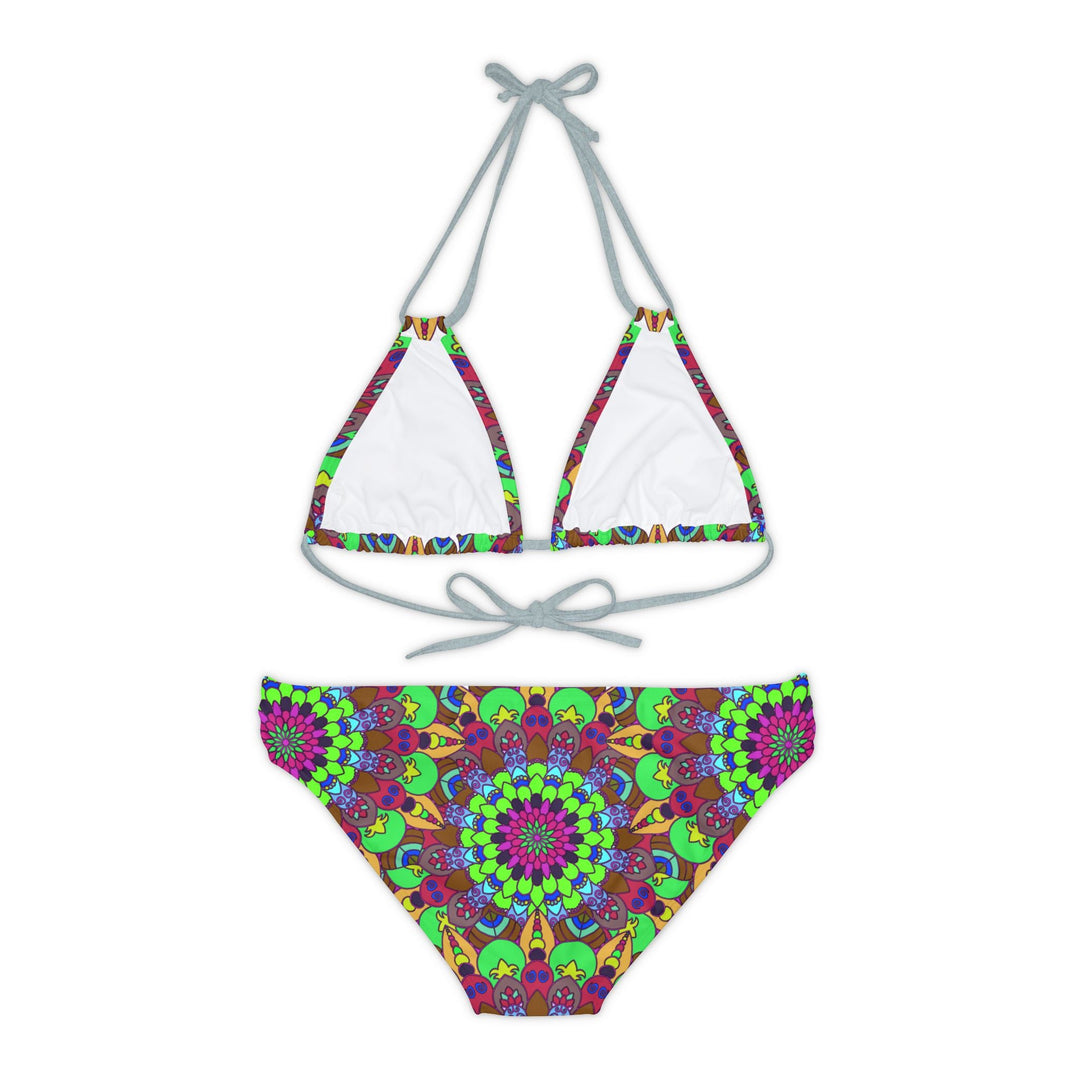 Mandala Bikini Set - Vibrant Floral Art All Over Prints - Blululi