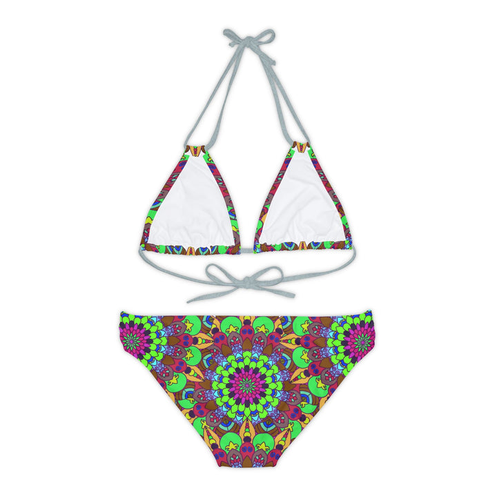 Mandala Bikini Set - Vibrant Floral Art All Over Prints - Blululi