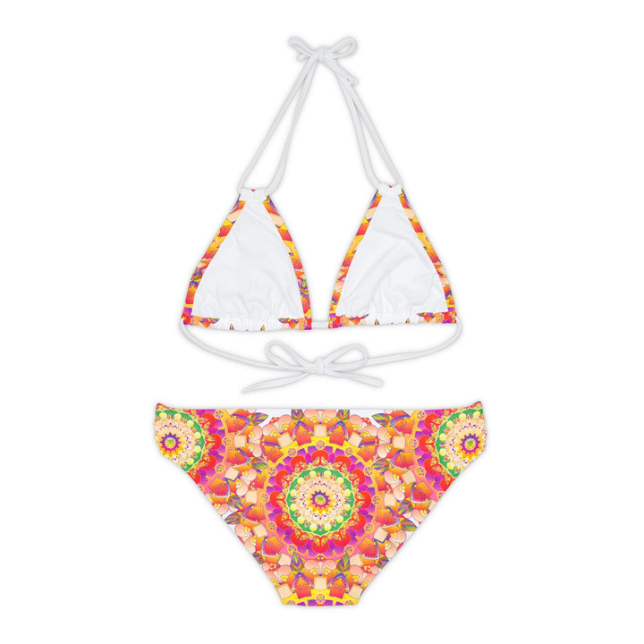 Mandala Bikini Set - Vibrant Floral Art All Over Prints - Blululi