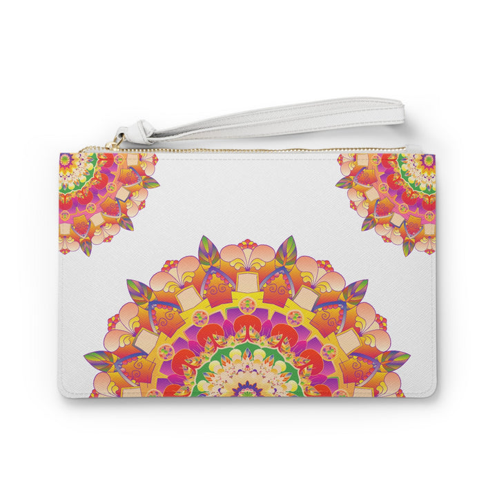 Mandala Clutch Bag: Hand Drawn Art Bags - Blululi