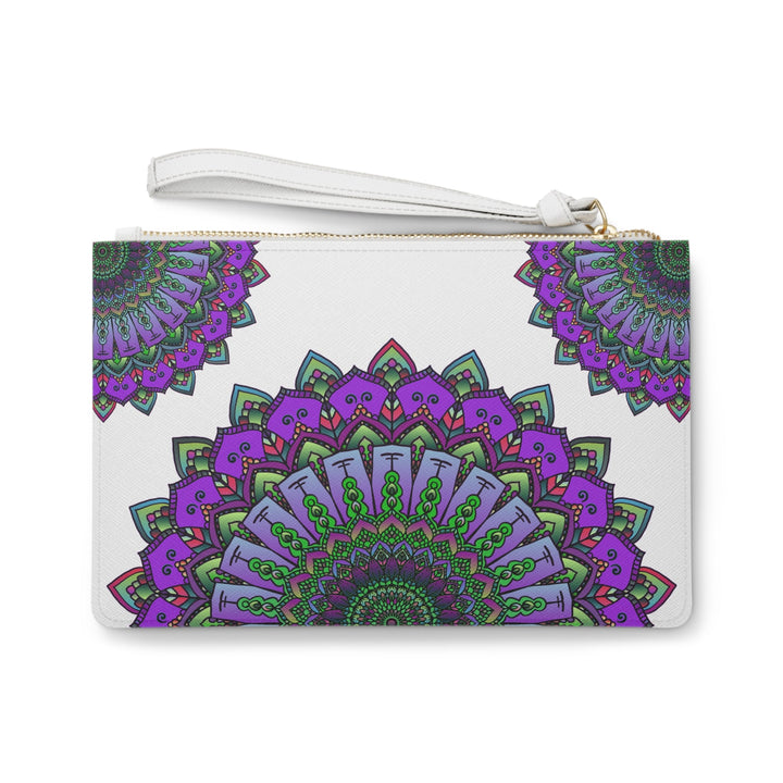 Mandala Clutch Bag: Purple, Green, Pink Bags - Blululi