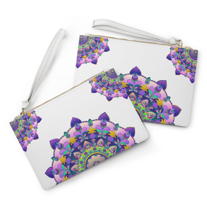 Mandala Clutch Bag: Purple & Pink Bags - Blululi