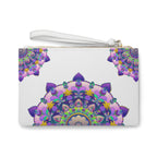 Mandala Clutch Bag: Purple & Pink Bags - Blululi