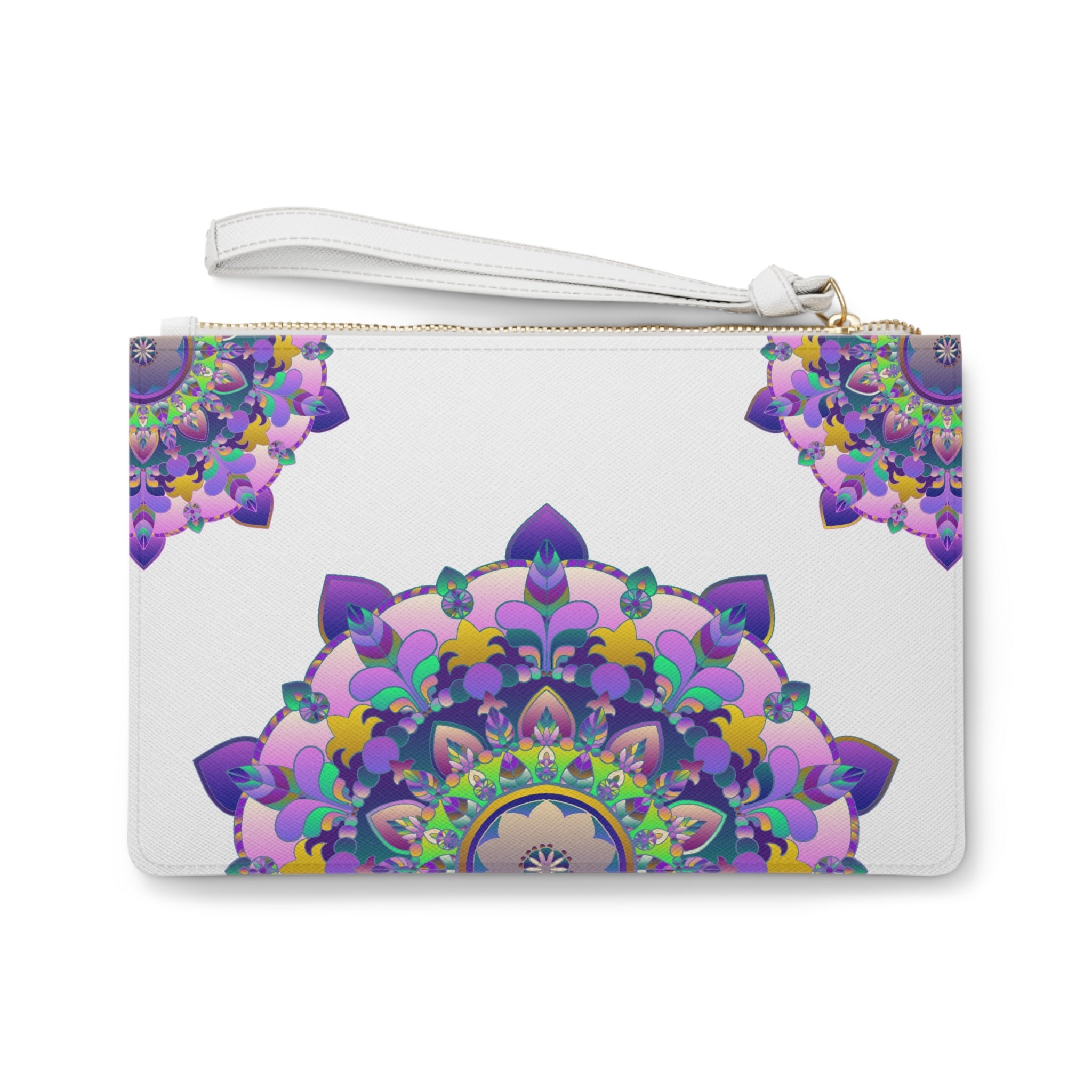 Mandala Clutch Bag: Purple & Pink Bags - Blululi