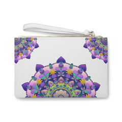 Mandala Clutch Bag: Purple & Pink Bags - Blululi