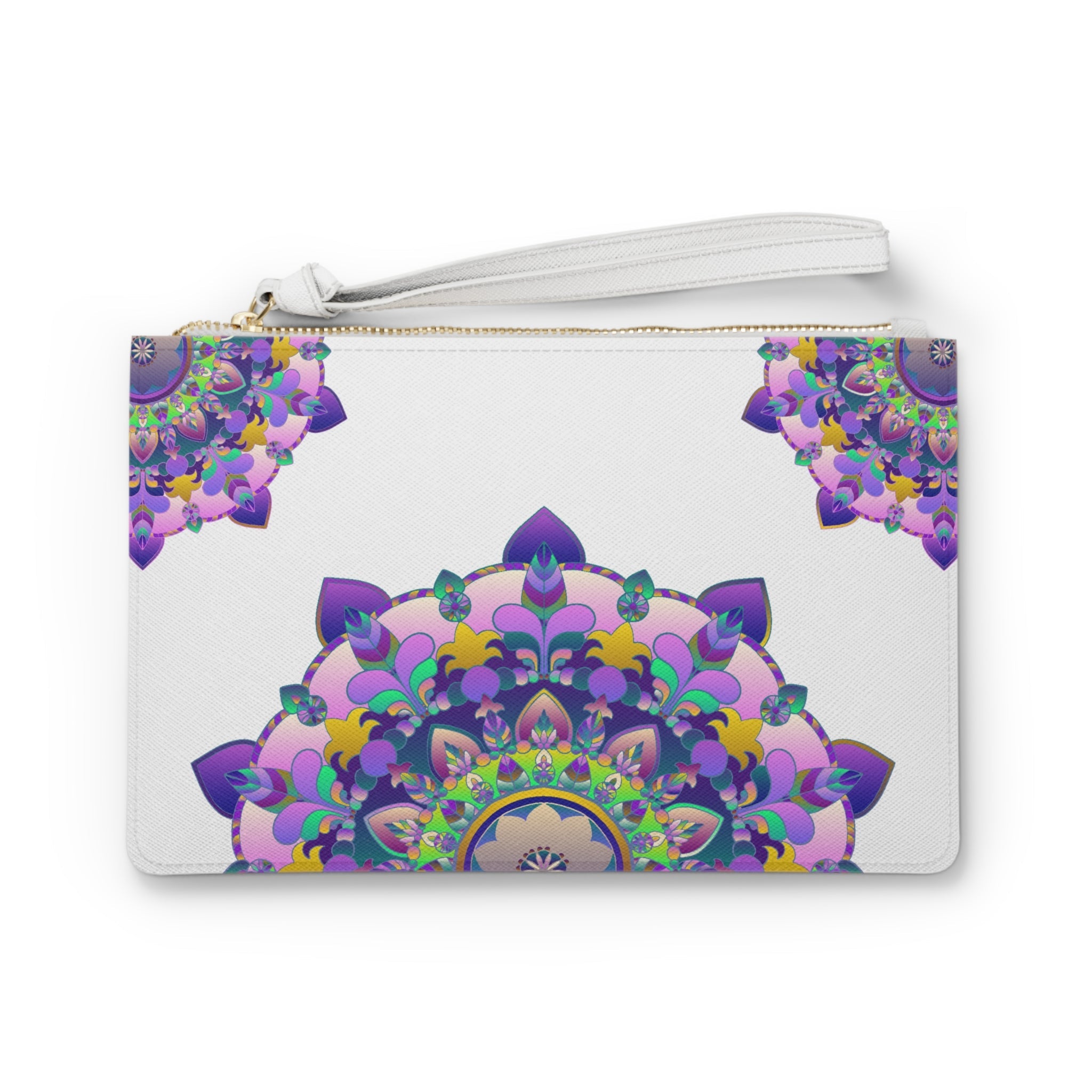 Mandala Clutch Bag: Purple & Pink Bags - Blululi