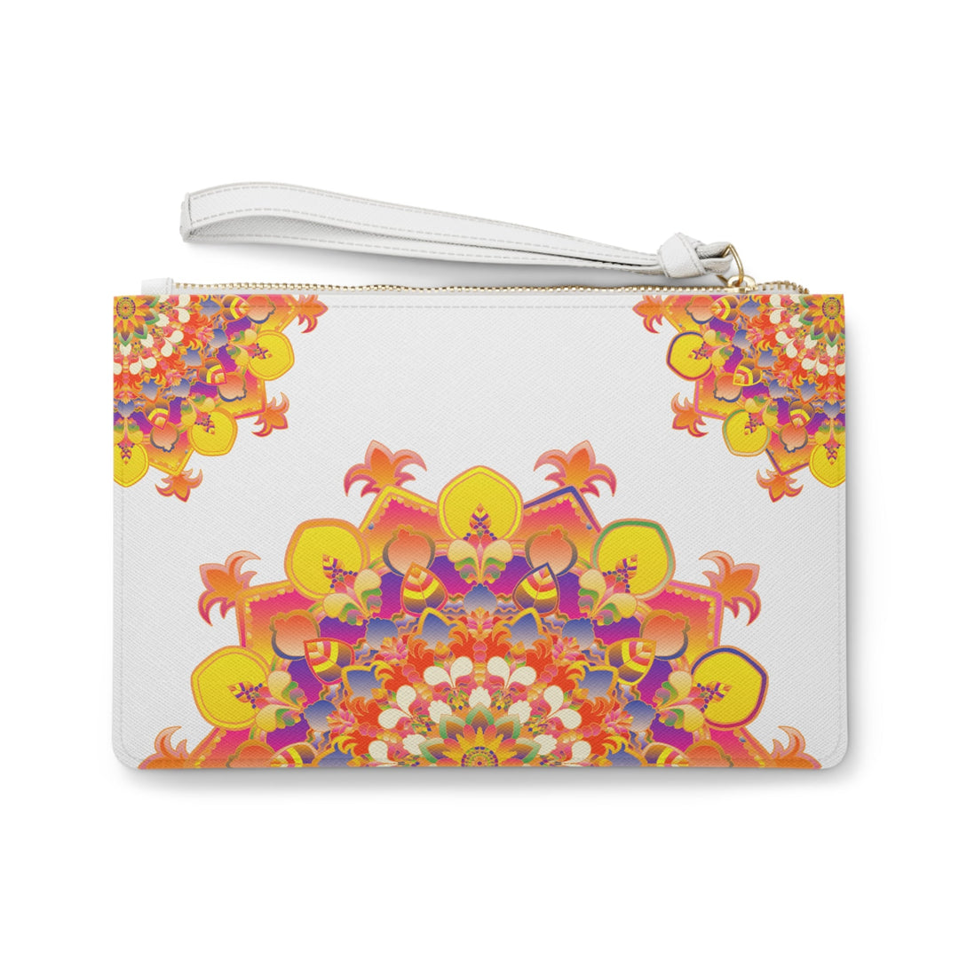 Mandala Clutch Bag: Vibrant Floral Art Bags - Blululi