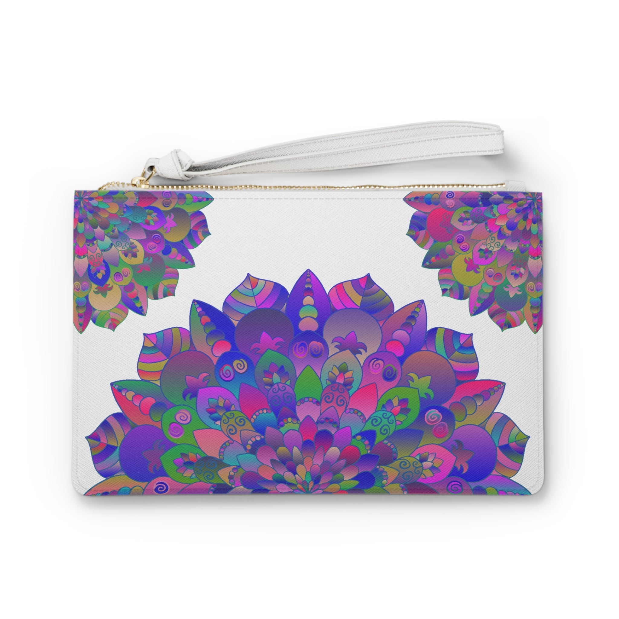 Mandala Clutch Bag: Whimsical Art Bags - Blululi