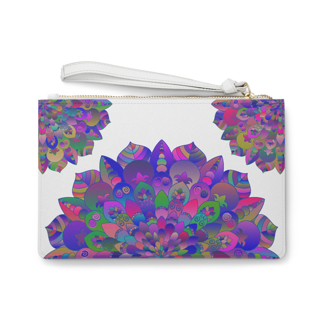 Mandala Clutch Bag: Whimsical Art Bags - Blululi