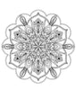 Mandala Coloring Pages 16 Hand Drawn Designs - Adult Coloring - 16 Pages digital download - Blululi