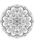 Mandala Coloring Pages 16 Hand Drawn Designs - Adult Coloring - 16 Pages digital download - Blululi