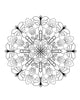 Mandala Coloring Pages 16 Hand Drawn Designs - Adult Coloring - 16 Pages digital download - Blululi