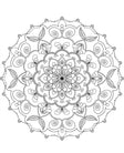 Mandala Coloring Pages 16 Hand Drawn Designs - Adult Coloring - 16 Pages digital download - Blululi