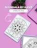 Mandala Coloring Pages 16 Hand Drawn Designs - Zentangle, Adult Coloring Pages, Antistress, Art Therapy" - 8.5x11 inches digital download - Blululi