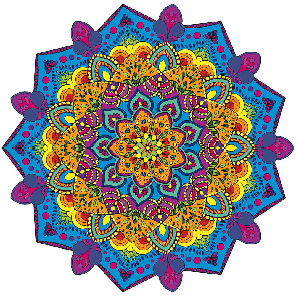 Mandala Coloring Pages 16 Hand Drawn Designs - Zentangle, Adult Coloring Pages, Antistress, Art Therapy" - 8.5x11 inches digital download - Blululi