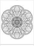 Mandala Coloring Pages - 16 Unique Hand - Drawn Designs digital download - Blululi