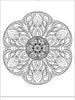 Mandala Coloring Pages - 16 Unique Hand - Drawn Designs digital download - Blululi