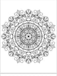 Mandala Coloring Pages - 16 Unique Hand - Drawn Designs digital download - Blululi