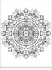 Mandala Coloring Pages - 16 Unique Hand - Drawn Designs digital download - Blululi
