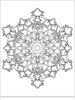 Mandala Coloring Pages - 16 Unique Hand - Drawn Designs digital download - Blululi