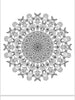 Mandala Coloring Pages - 16 Unique Hand - Drawn Designs digital download - Blululi