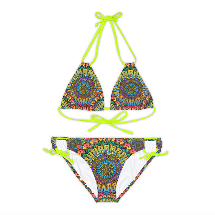 Mandala Dream Bikini Set - Bohemian Beachwear All Over Prints - Blululi