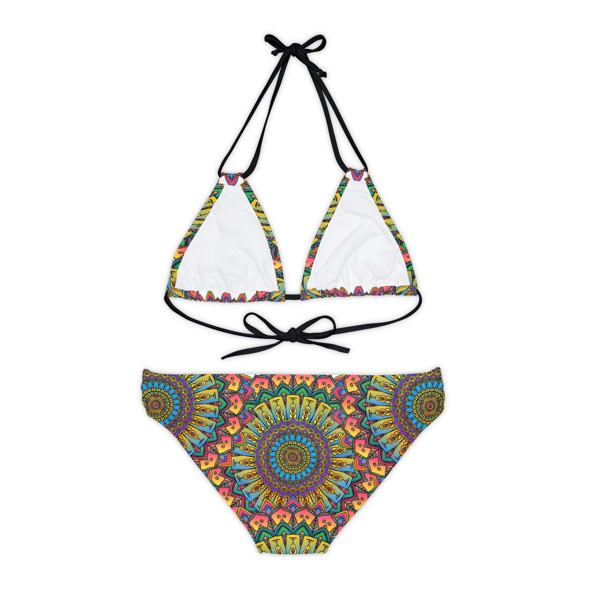 Mandala Dream Bikini Set - Bohemian Beachwear All Over Prints - Blululi