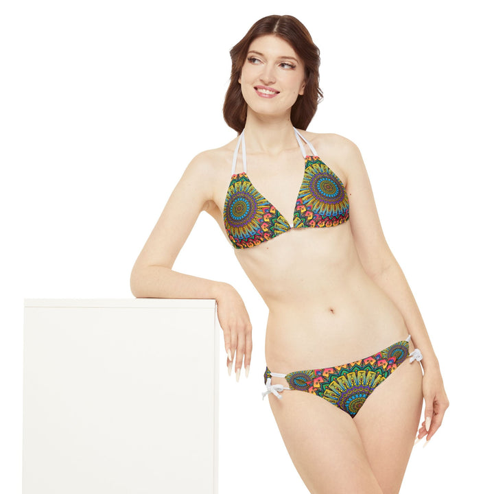 Mandala Dream Bikini Set - Bohemian Beachwear All Over Prints - Blululi