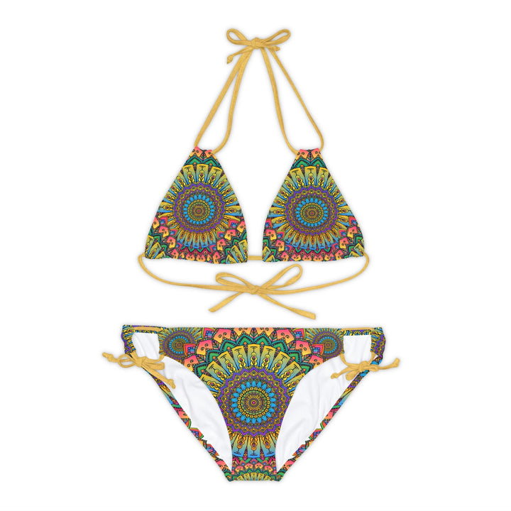 Mandala Dream Bikini Set - Bohemian Beachwear All Over Prints - Blululi