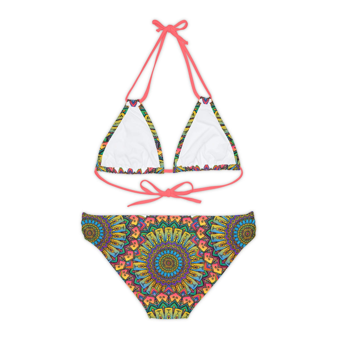 Mandala Dream Bikini Set - Bohemian Beachwear All Over Prints - Blululi