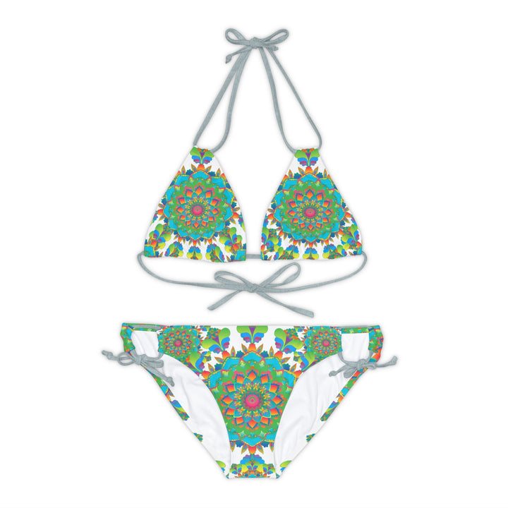 Mandala Dream Bikini Set - Boho Beachwear All Over Prints - Blululi