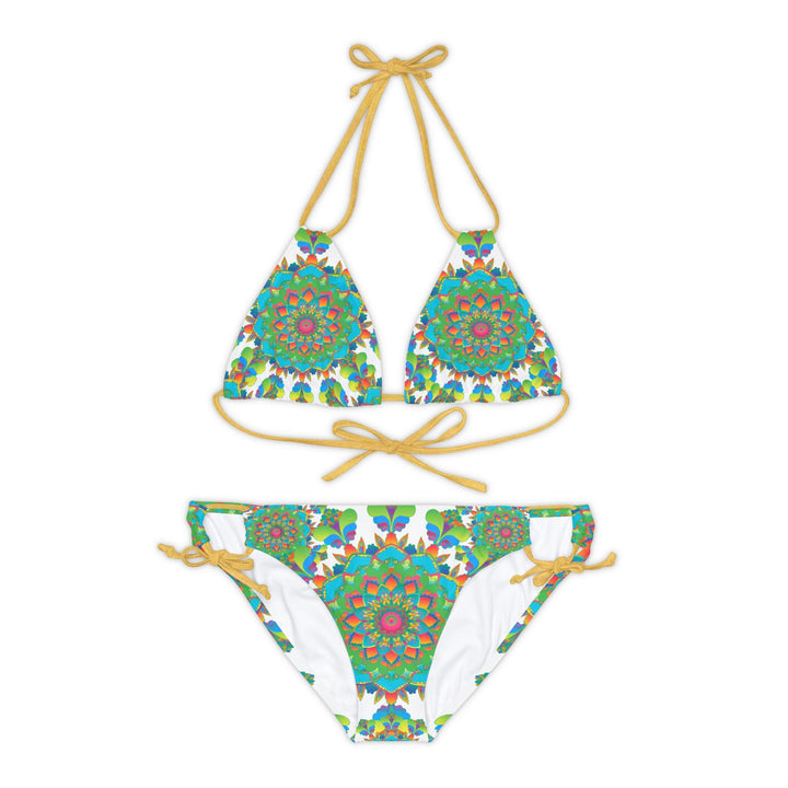 Mandala Dream Bikini Set - Boho Beachwear All Over Prints - Blululi