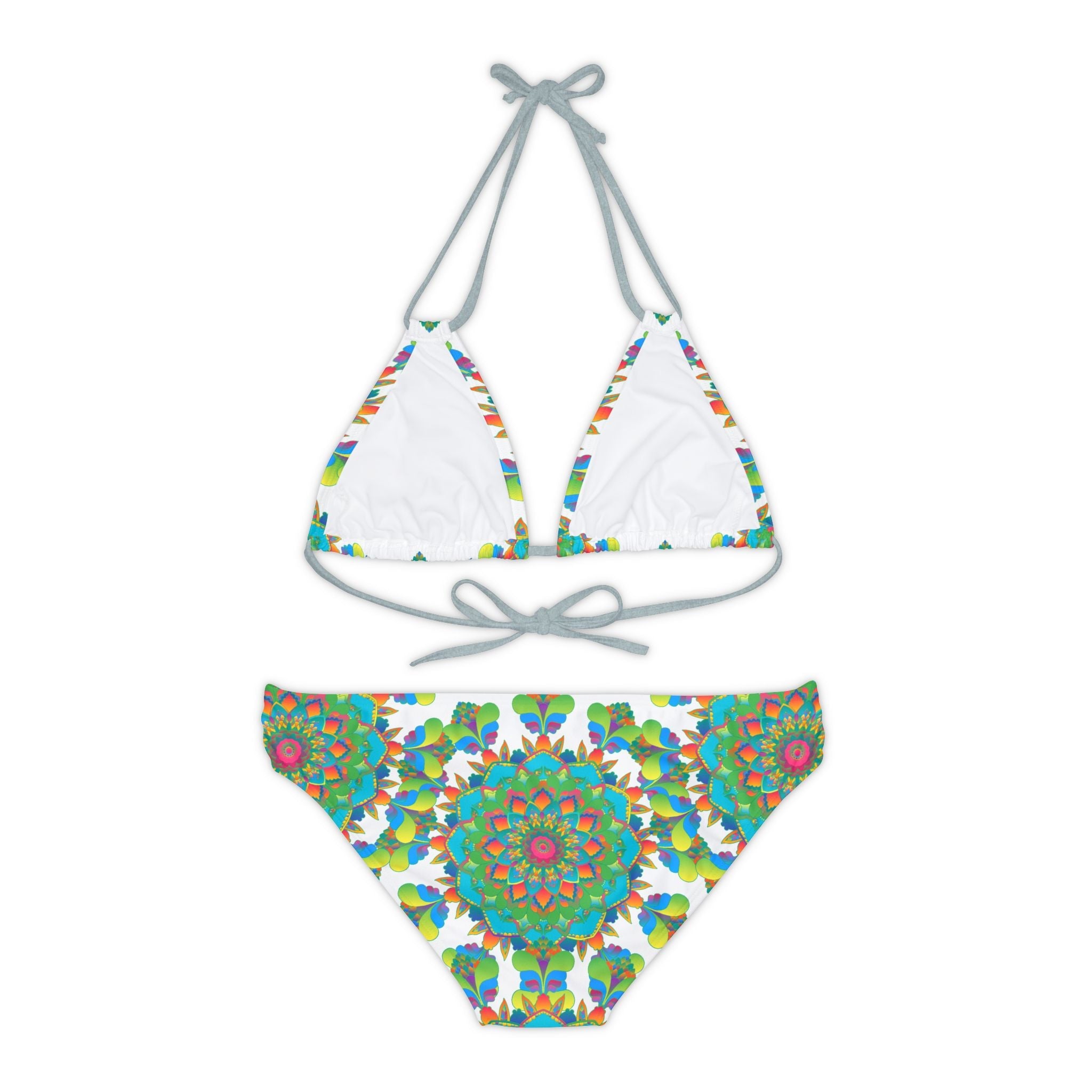 Mandala Dream Bikini Set - Boho Beachwear All Over Prints - Blululi