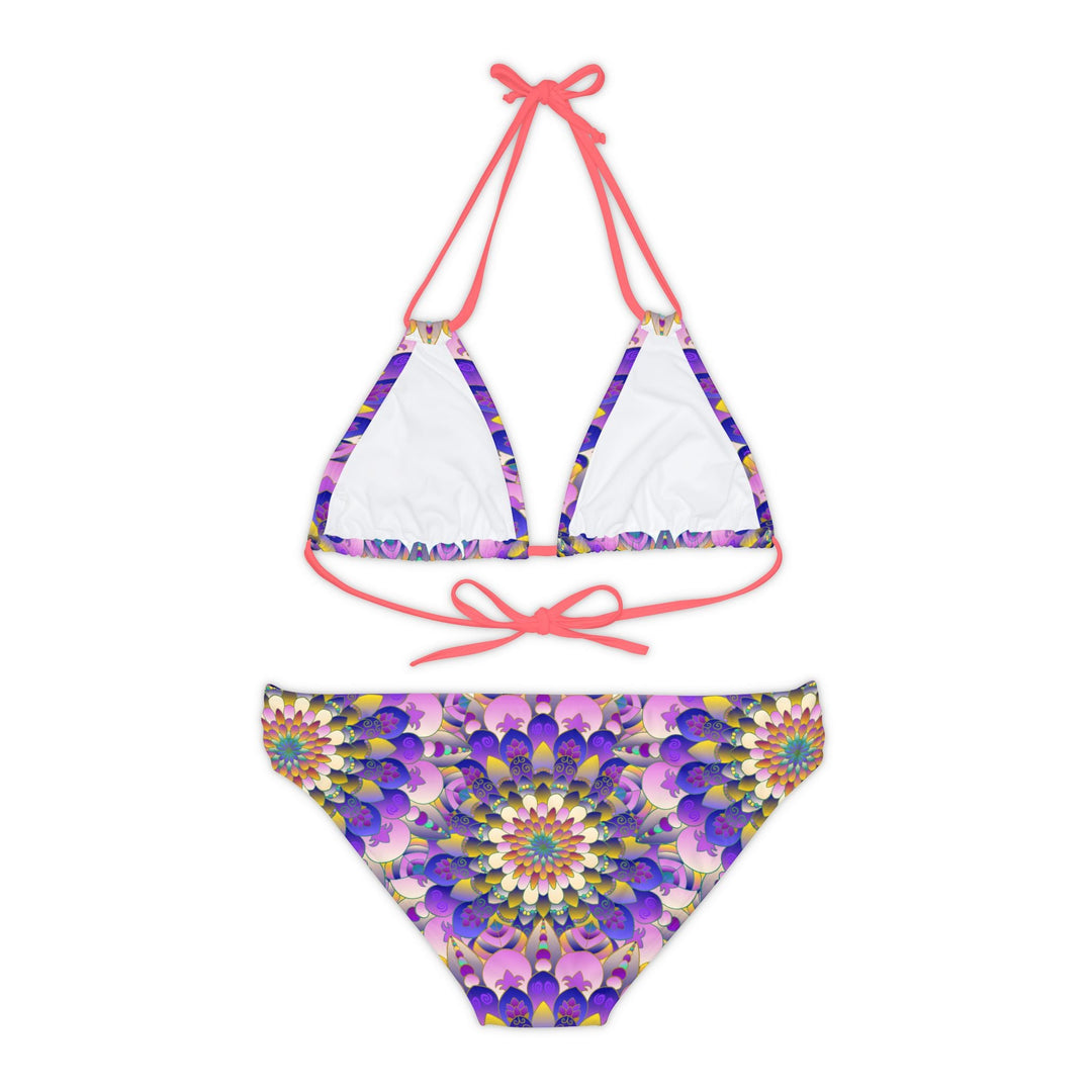 Mandala Dream Bikini Set - Colorful Boho Swimsuit All Over Prints - Blululi