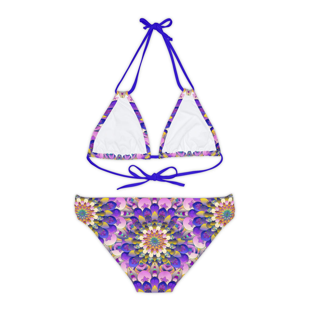 Mandala Dream Bikini Set - Colorful Boho Swimsuit All Over Prints - Blululi