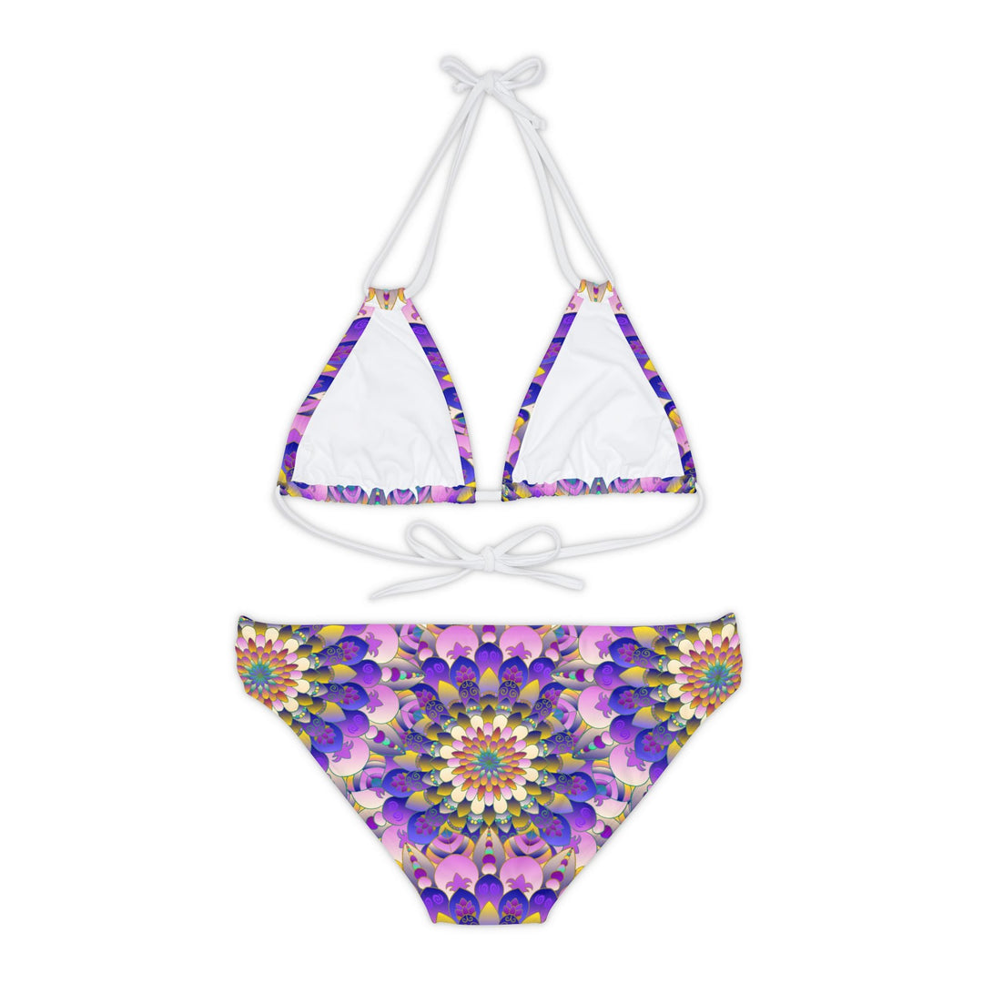 Mandala Dream Bikini Set - Colorful Boho Swimsuit All Over Prints - Blululi