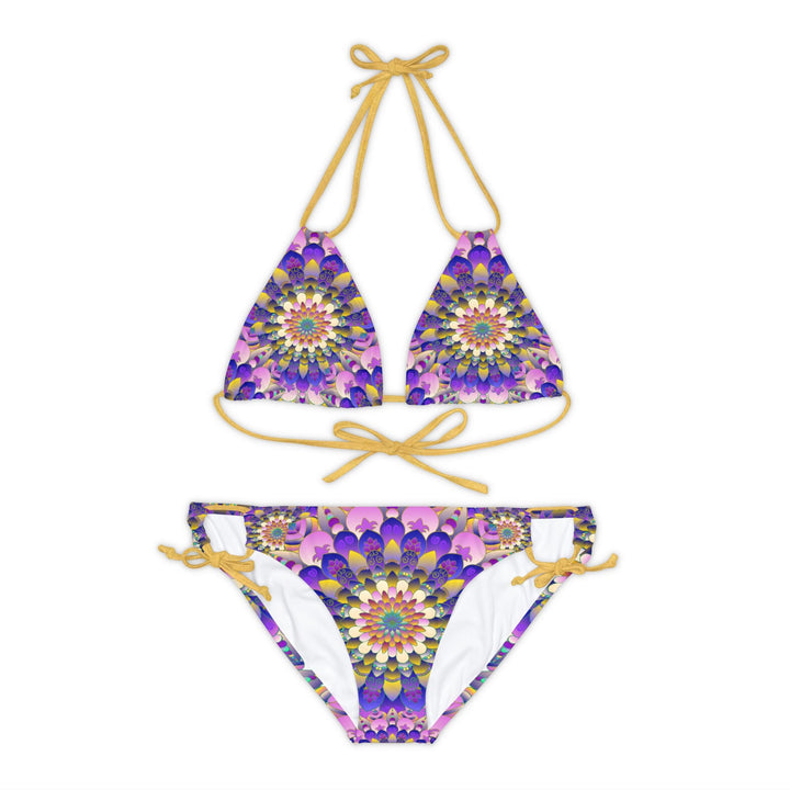 Mandala Dream Bikini Set - Colorful Boho Swimsuit All Over Prints - Blululi