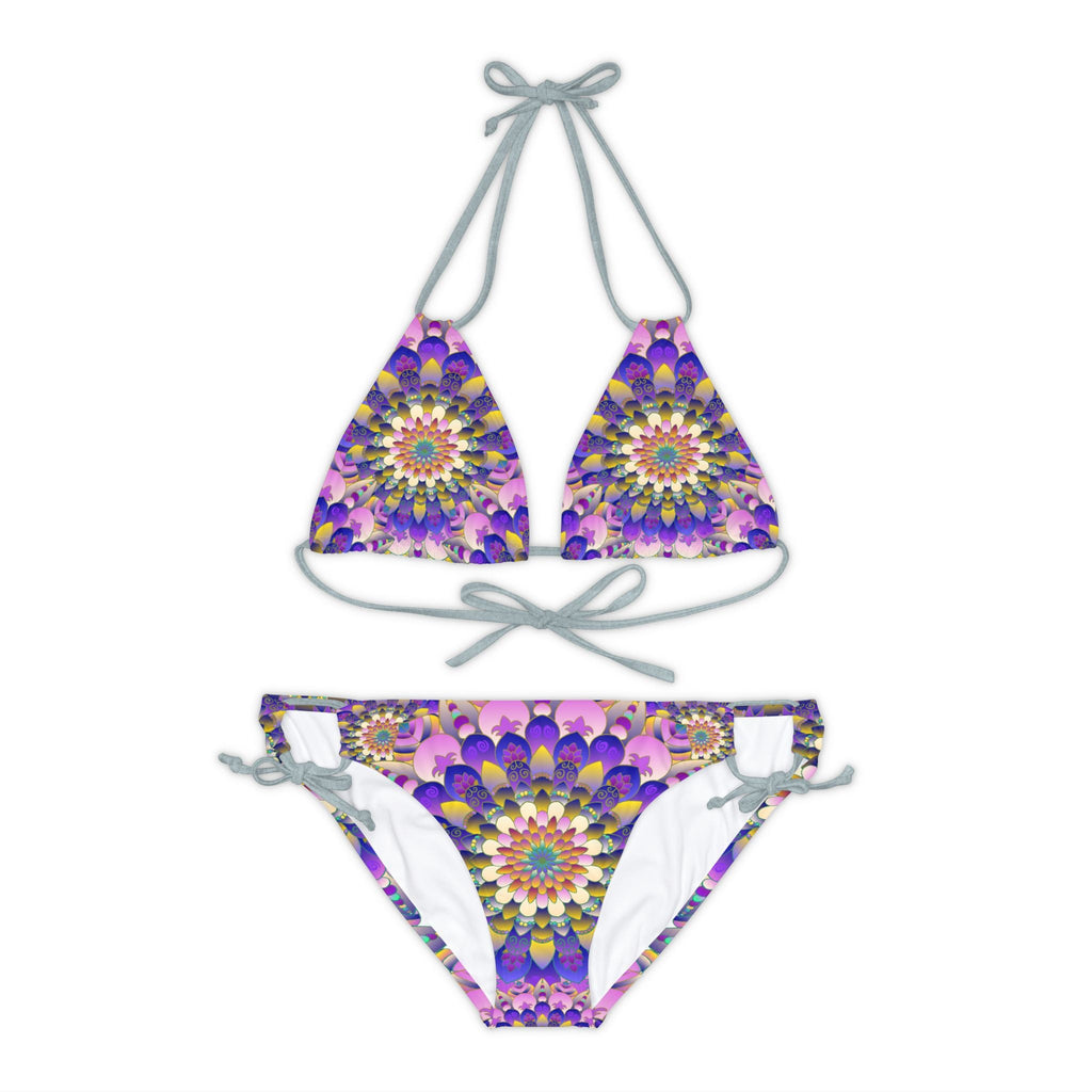 Mandala Dream Bikini Set - Colorful Boho Swimsuit All Over Prints - Blululi