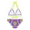 Mandala Dream Bikini Set - Colorful Boho Swimsuit All Over Prints - Blululi