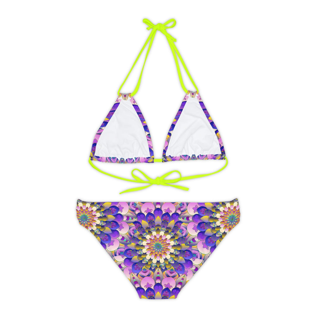 Mandala Dream Bikini Set - Colorful Boho Swimsuit All Over Prints - Blululi