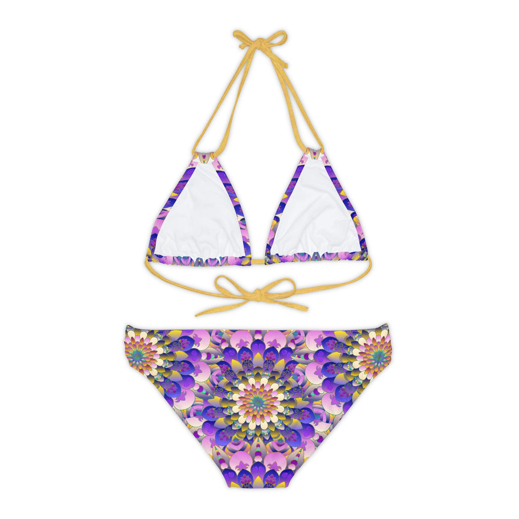 Mandala Dream Bikini Set - Colorful Boho Swimsuit All Over Prints - Blululi