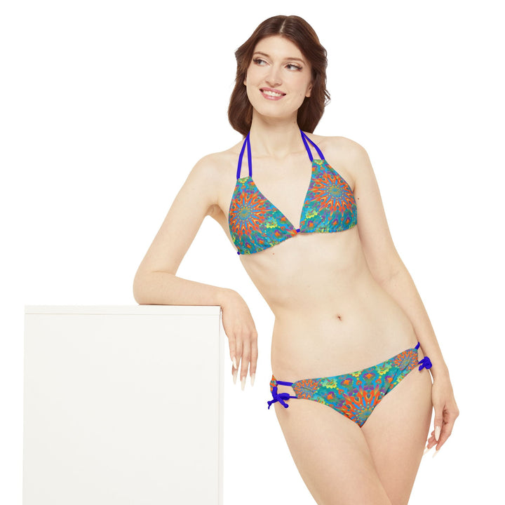 Mandala Dream Bikini Set - Colorful & Psychedelic All Over Prints - Blululi